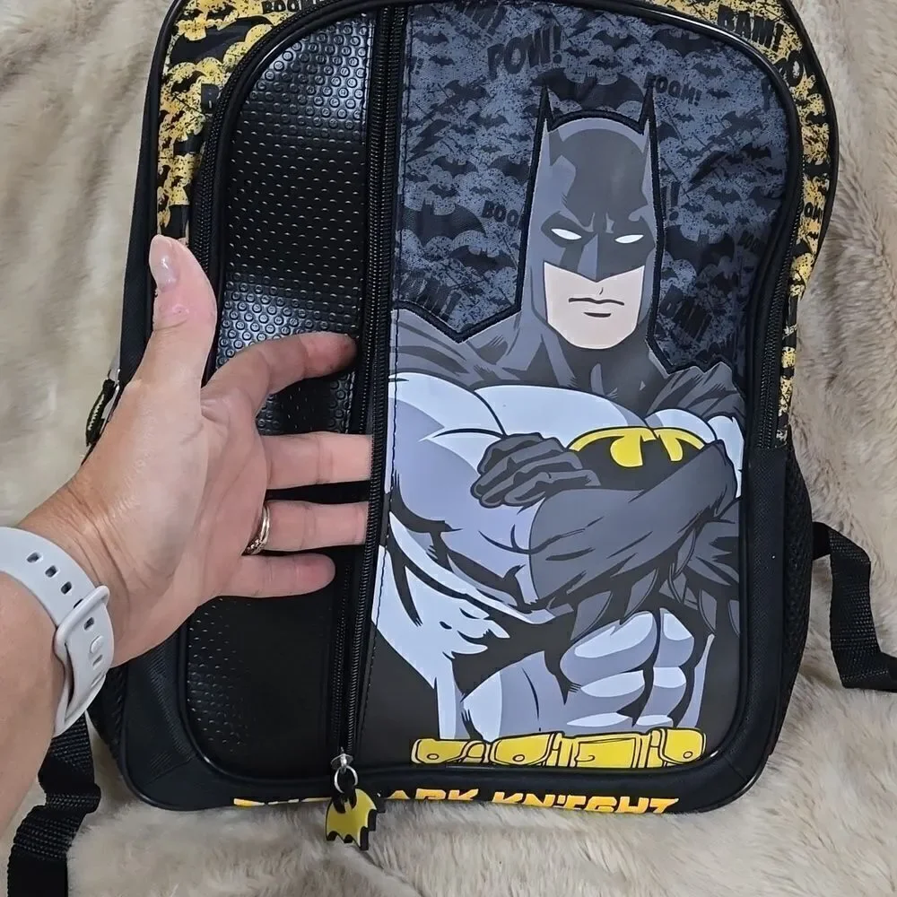 BATMAN THE DARK KNIGHT BACKPACK - NEW